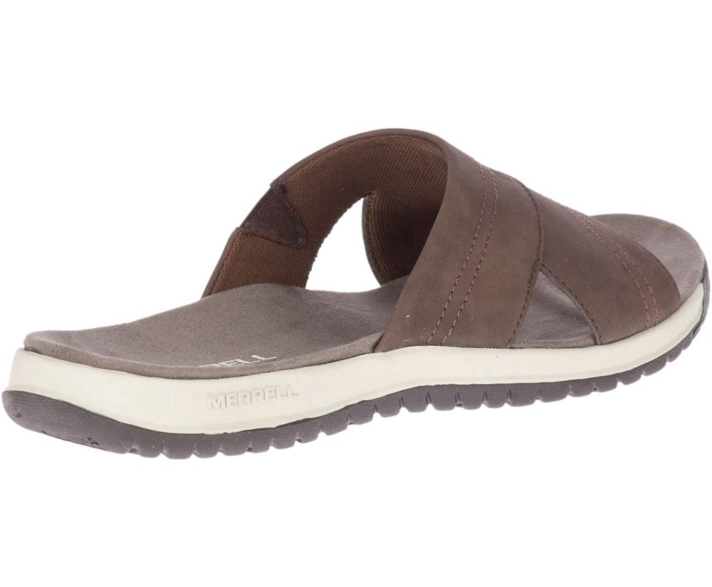 Merrell Sandaler Herre - Veron Slide - Brune - SNI108672